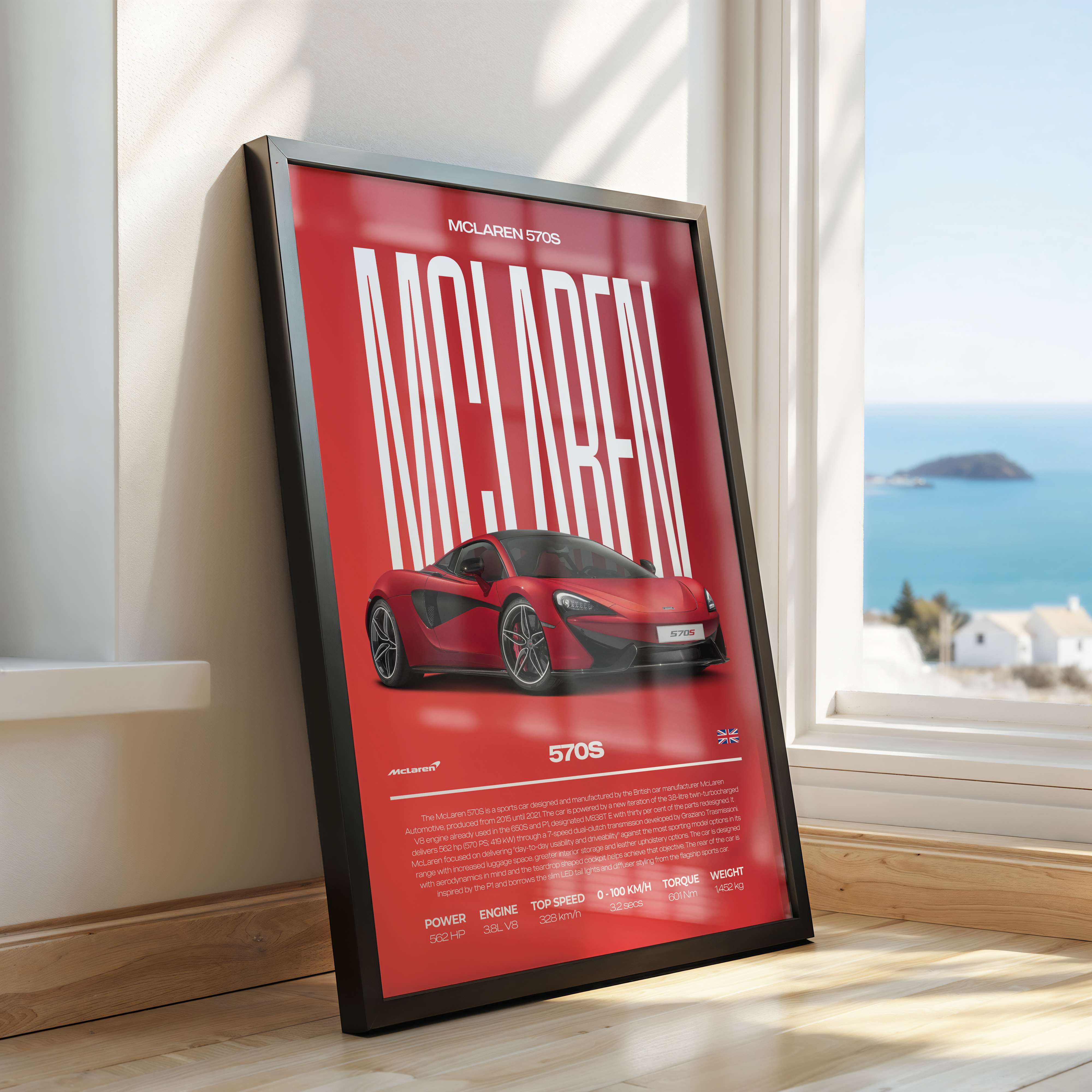 McLaren 570S Poster