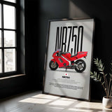 1992 NR750 Motorcycle Poster