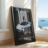 MC20 Car Poster