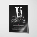 Street Triple 765R Motorcycle Poster