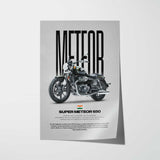 Super Meteor 650 Motorcycle Poster