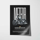 Super Meteor 650 Motorcycle Poster