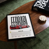 Ferrari F40 LM Poster