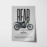 Bear 650 Motorcycle Poster