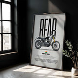 Bear 650 Motorcycle Poster