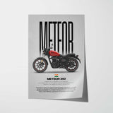 Meteor 350 Motorcycle Poster