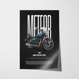 Meteor 350 Motorcycle Poster
