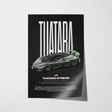 Tuatara Striker Car Poster