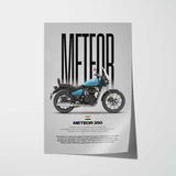 Meteor 350 Motorcycle Poster