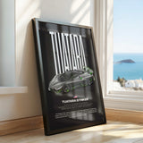 Tuatara Striker Car Poster