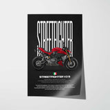 2025-Present Streetfighter V2 S Motorcycle Poster