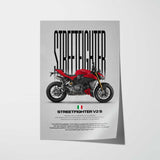 2025-Present Streetfighter V2 S Motorcycle Poster