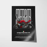 2025-Present Streetfighter V2 S Motorcycle Poster