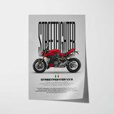2025-Present Streetfighter V2 S Motorcycle Poster