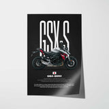 GSX-S950 Motorcycle Poster
