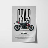 GSX-S950 Motorcycle Poster