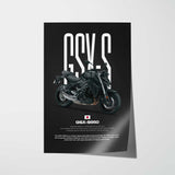 GSX-S950 Motorcycle Poster