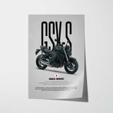GSX-S950 Motorcycle Poster