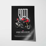 Speed Triple 1200 RR Motorcycle Poster