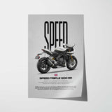 Speed Triple 1200 RR Motorcycle Poster