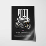 Speed Triple 1200 RR Motorcycle Poster