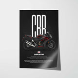 2018-2019 CBR300R Motorcycle Poster