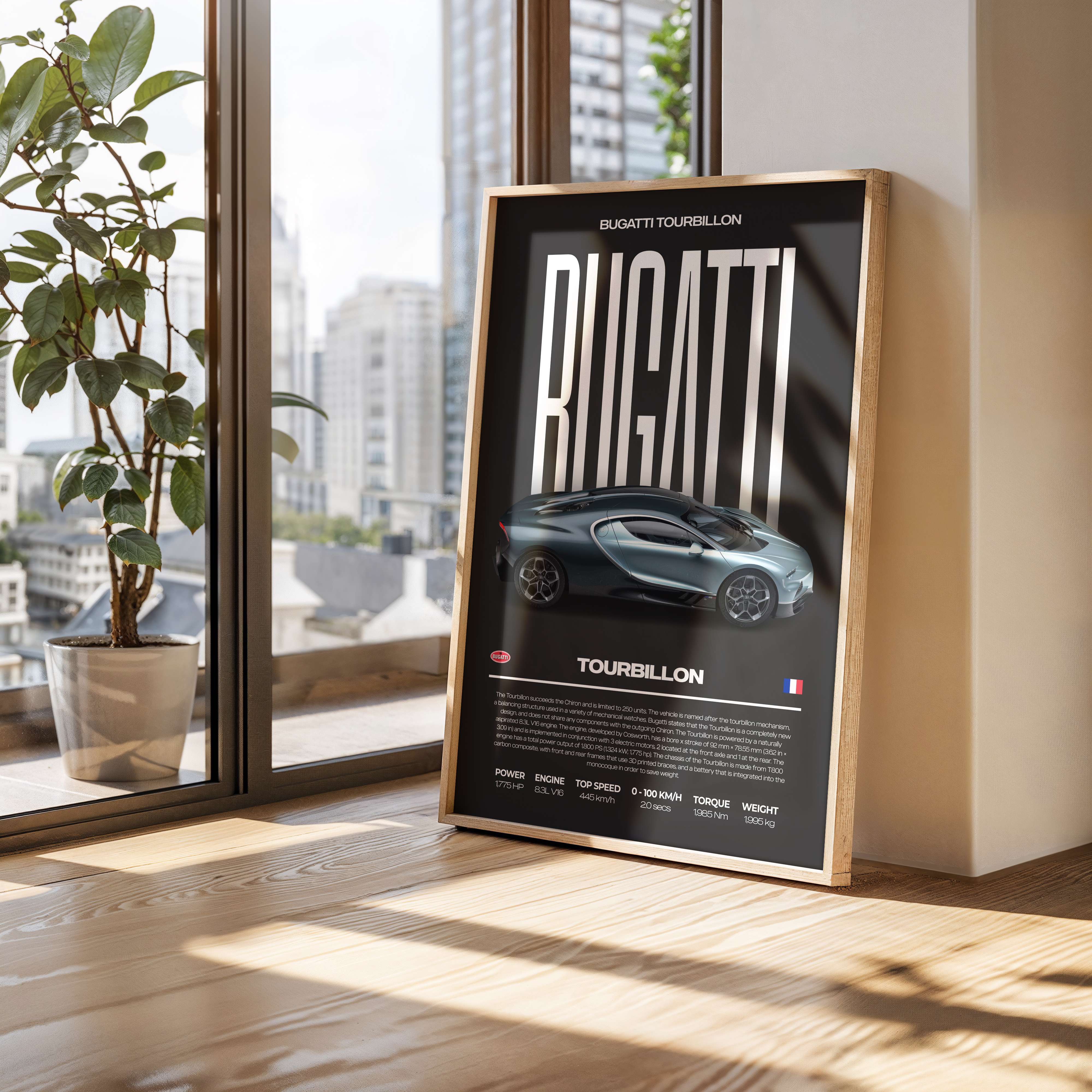 Bugatti Tourbillon Poster