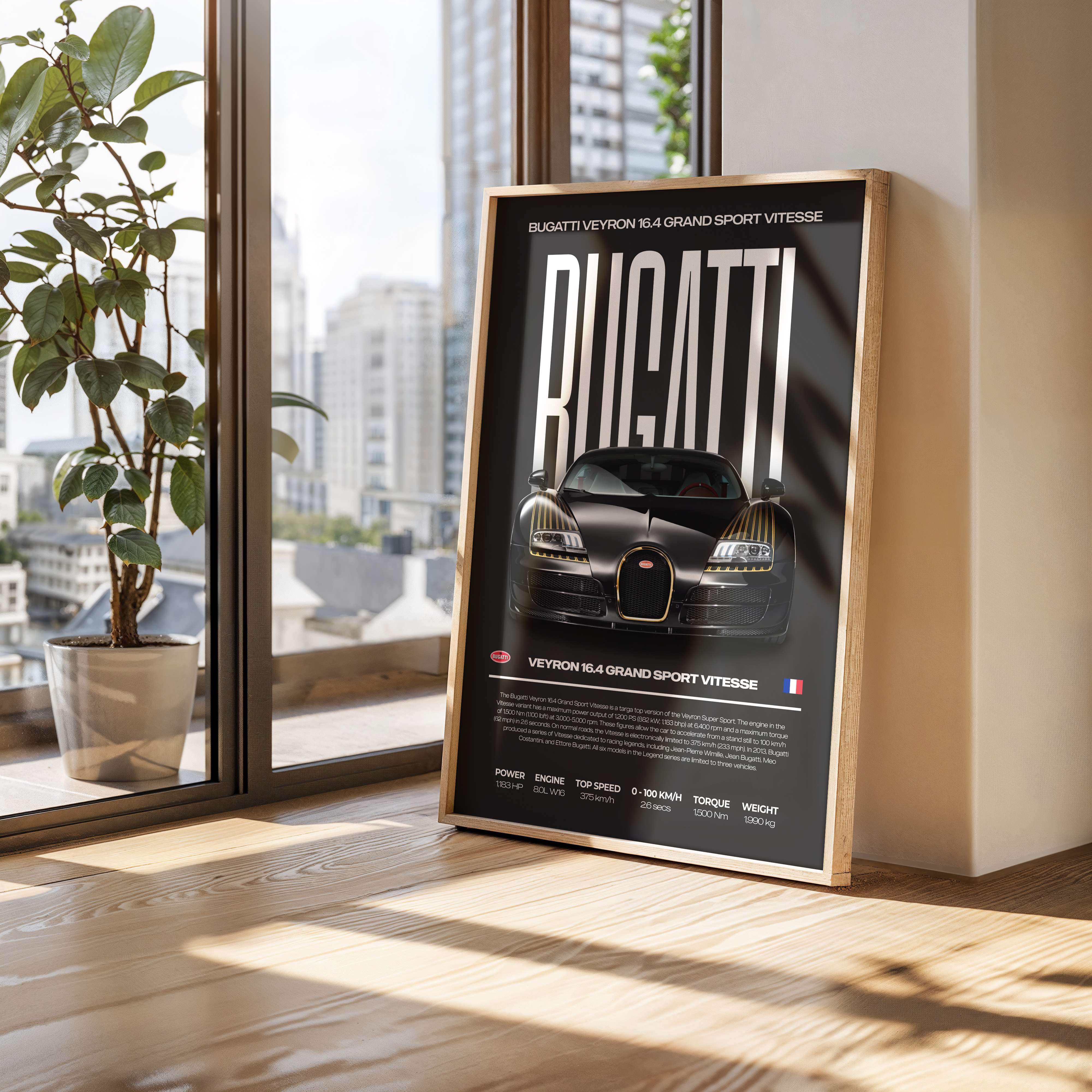 Bugatti Veyron Poster