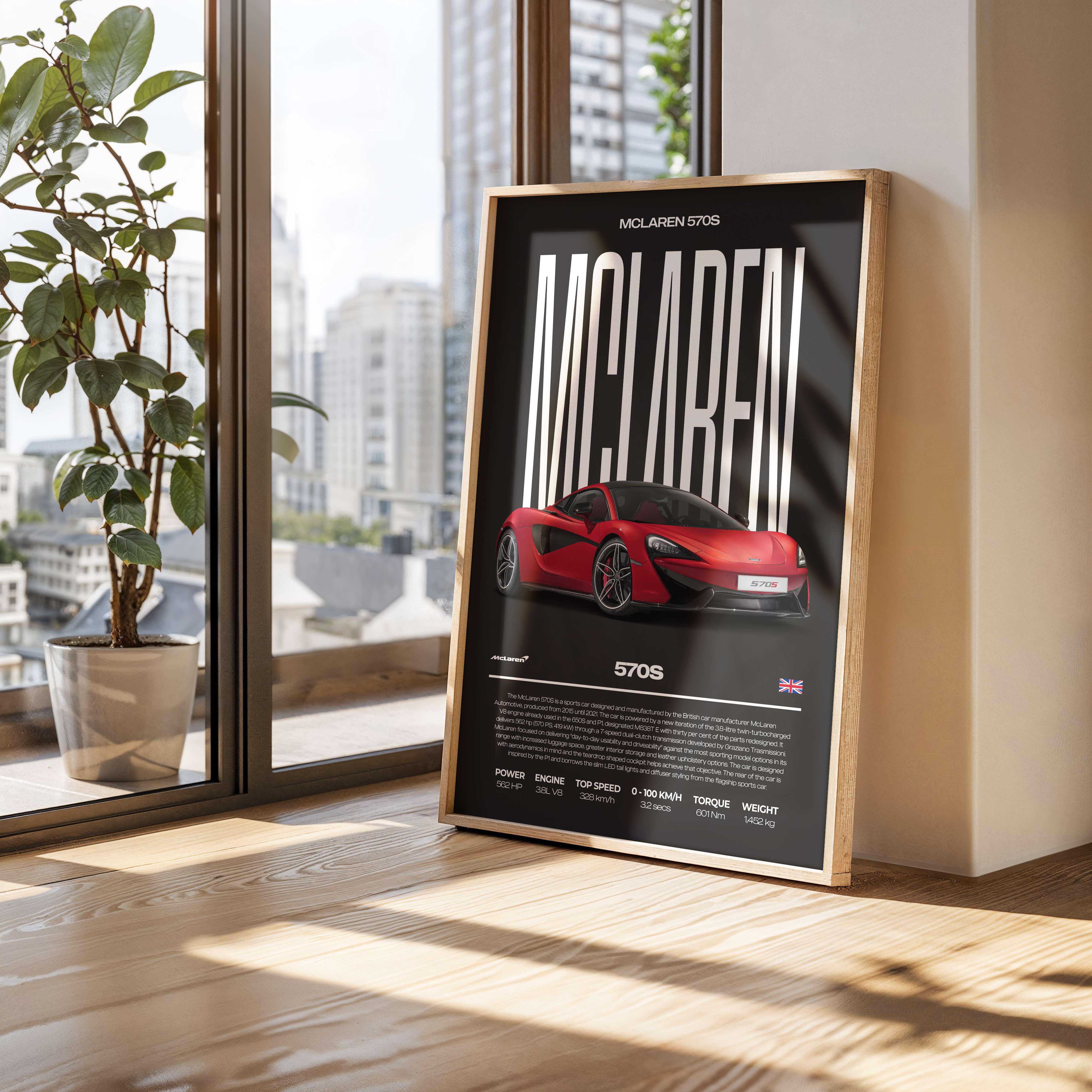 McLaren 570S Poster