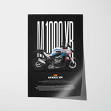 M 1000 XR Motorcycle Poster