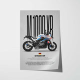 M 1000 XR Motorcycle Poster