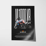 M 1000 XR Motorcycle Poster