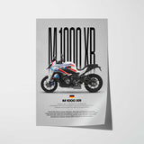 M 1000 XR Motorcycle Poster
