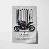 M 1000 XR Motorcycle Poster
