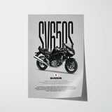 SV650S Motorcycle Poster