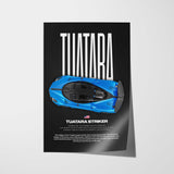 Tuatara Striker Car Poster