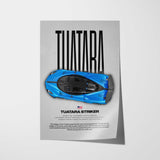 Tuatara Striker Car Poster