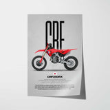 2026 CRF250RX Motorcycle Poster