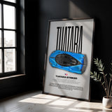 Tuatara Striker Car Poster