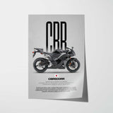 2009-2012 CBR600RR Motorcycle Poster