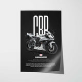 2007-2008 CBR600RR Motorcycle Poster