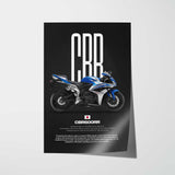 2007-2008 CBR600RR Motorcycle Poster