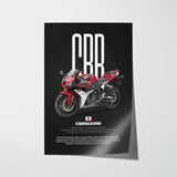2007-2008 CBR600RR Motorcycle Poster