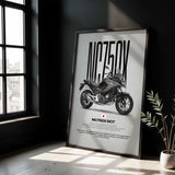 NC750X Motorcycle Poster