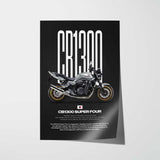 CB1300 Super Four Motorcycle Poster