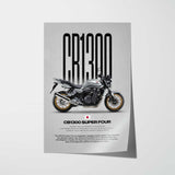 CB1300 Super Four Motorcycle Poster