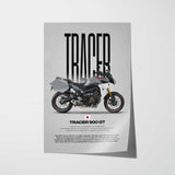 2019 Tracer 900 GT Motorcycle Poster