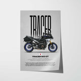2019 Tracer 900 GT Motorcycle Poster