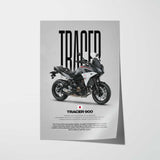 2018-2020 Tracer 900 Motorcycle Poster