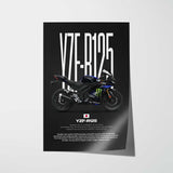 YZF-R125 Motorcycle Poster